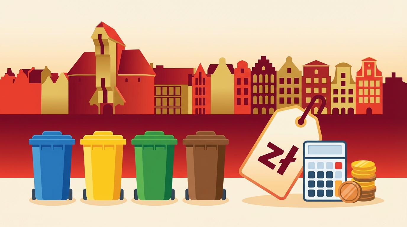 Cennik wywozu odpadów Gdańsk — pojemniki i stawki