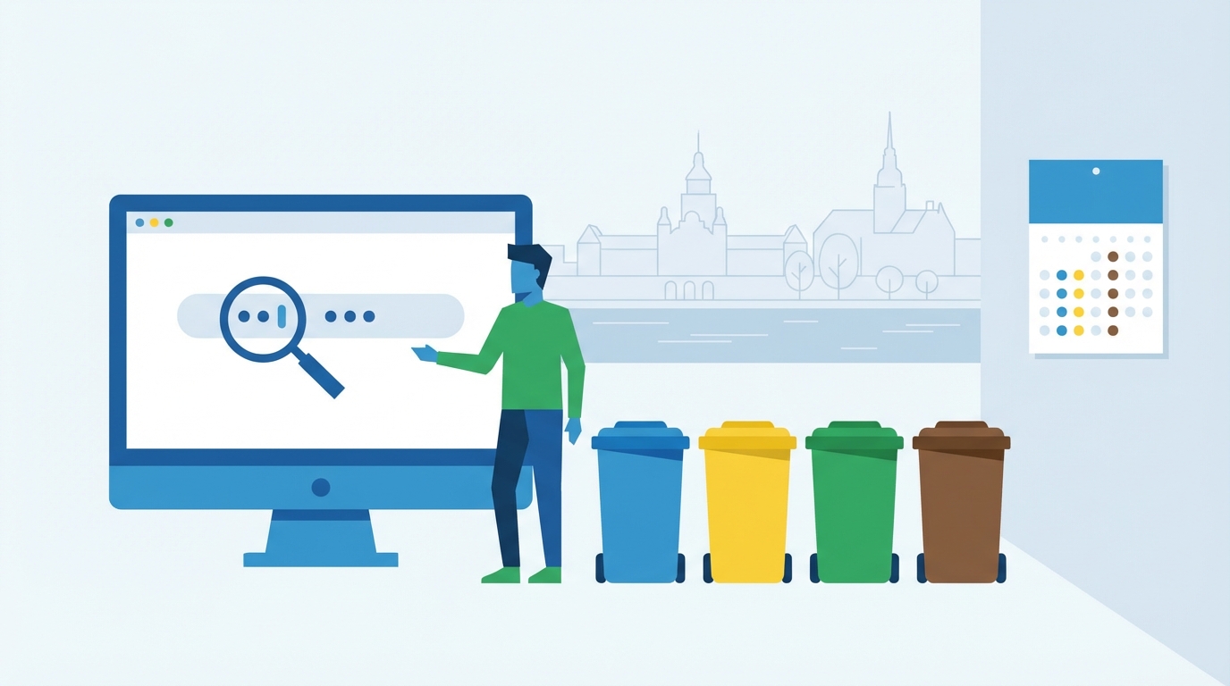 Wyszukiwanie harmonogramu po kodzie pocztowym w SmiecioPlan.pl